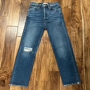 Re/Done 70’s Ultra High Rise Stove Pipe. In excellent condition!!